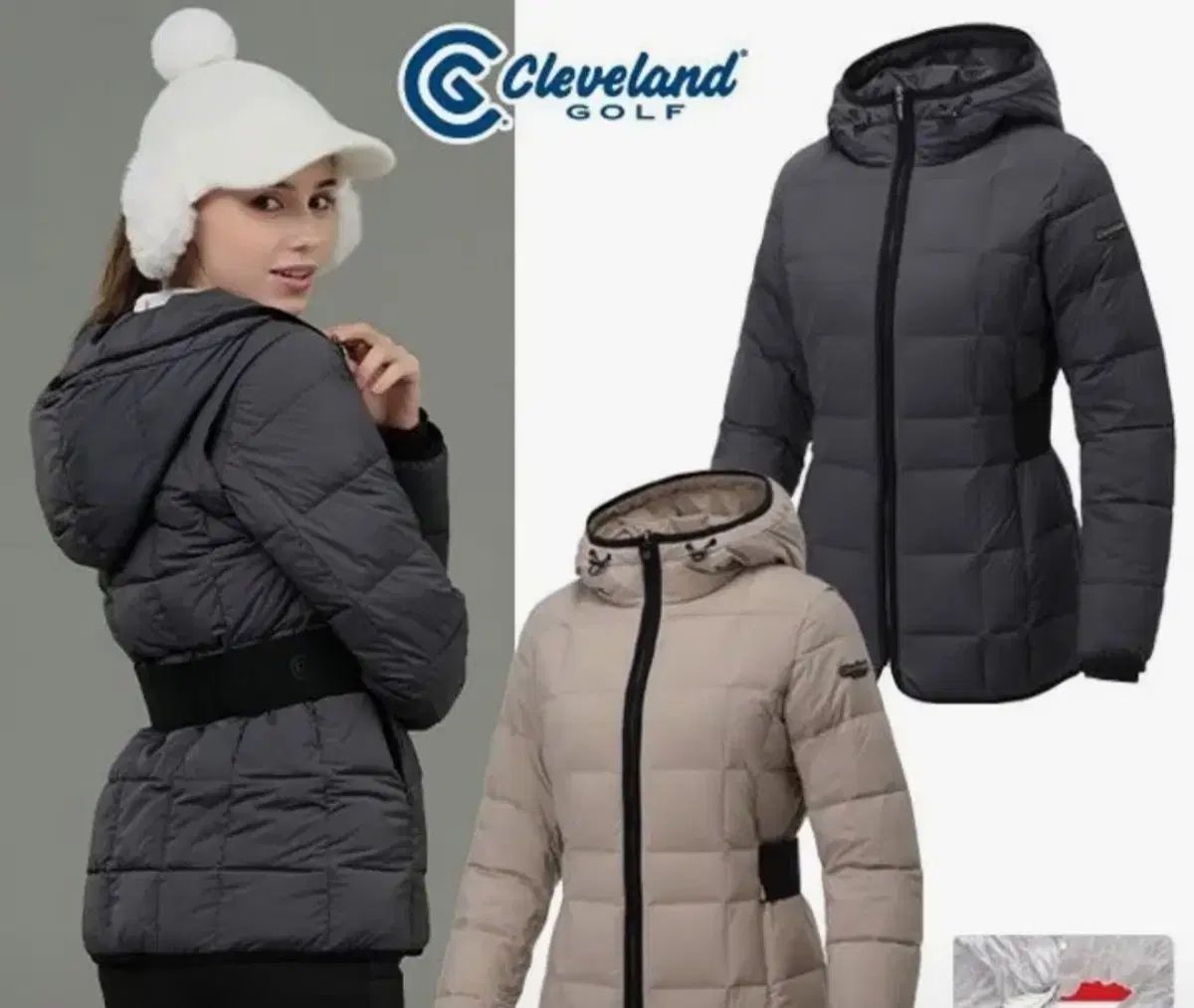 クリーブランドゴルフ ハンガリーグース ウエストゴム グースダウン M 95