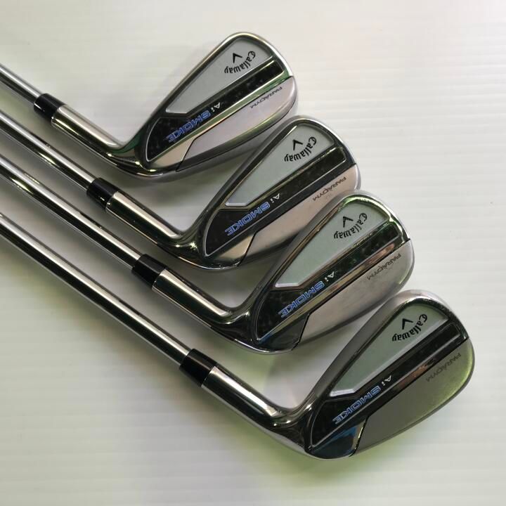 キャロウェイ PARADYM Ai SMOKE NSプロ Zelos 7 Sフレックス アイアン キャロウェイ PARADYM Ai SMOKE NSプロ Zelos 7 Sフレックス アイアン