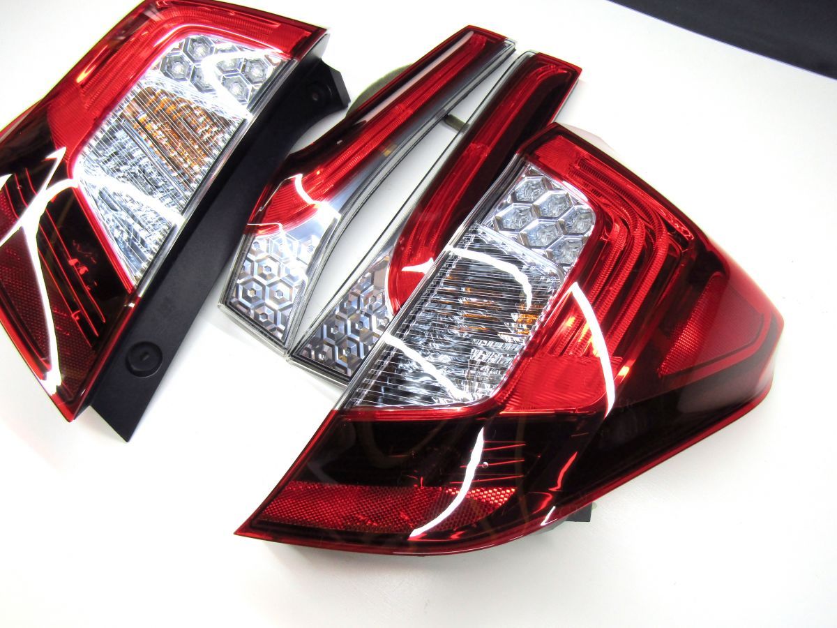 ホンダ GP5 フィット ハイブリッド 前期 純正 左右 テールランプ 4点