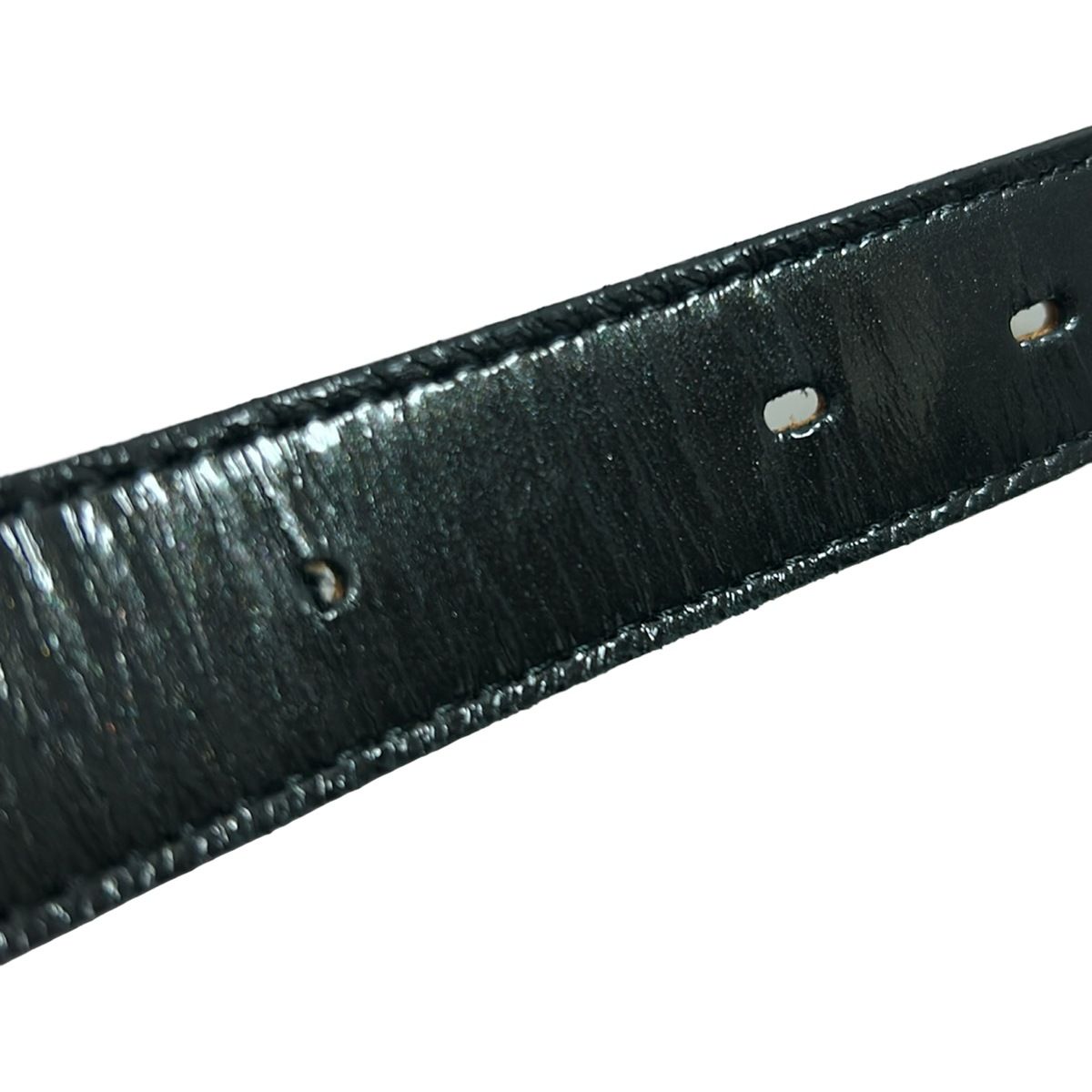 TORNADO MART(トルネードマート) ベルト L - 黒×シルバー ライン