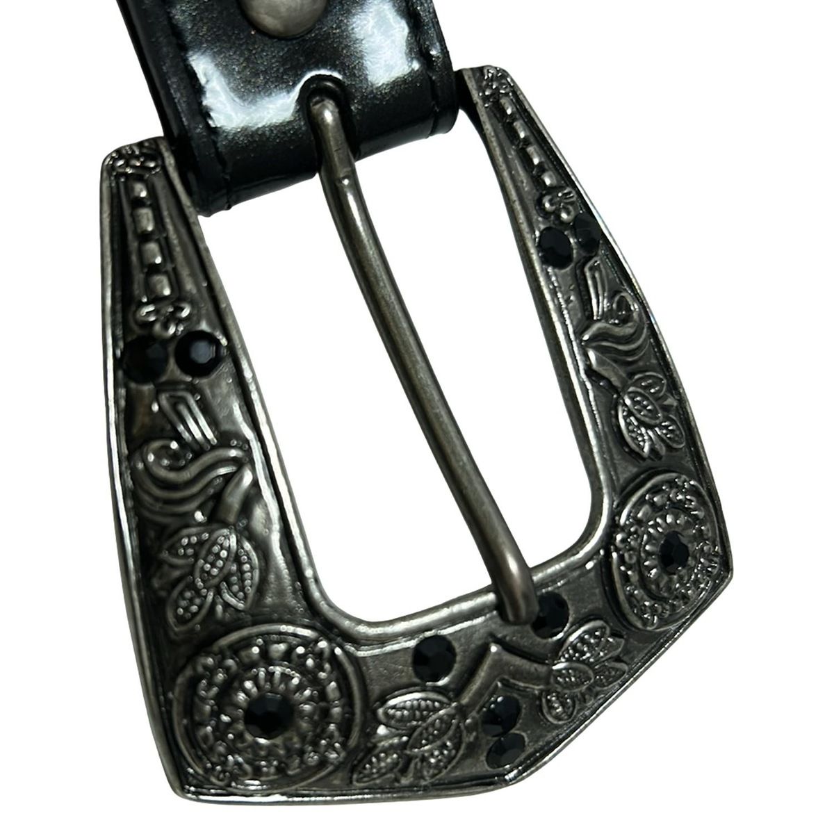 TORNADO MART(トルネードマート) ベルト L - 黒×シルバー ライン