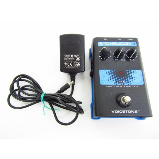 TC HELICON VOICETONE C1 ボイス用エフェクター 動作確認済み ▼G4548