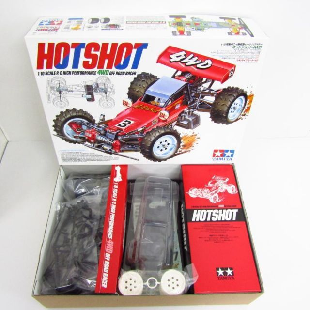 TAMIYA タミヤ 1/10 電動RC4WDレーシングバギー ホットショット4WD