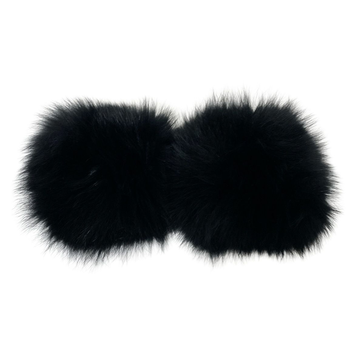 EPOCA エポカ 小物 黒 リストウォーマー ファー