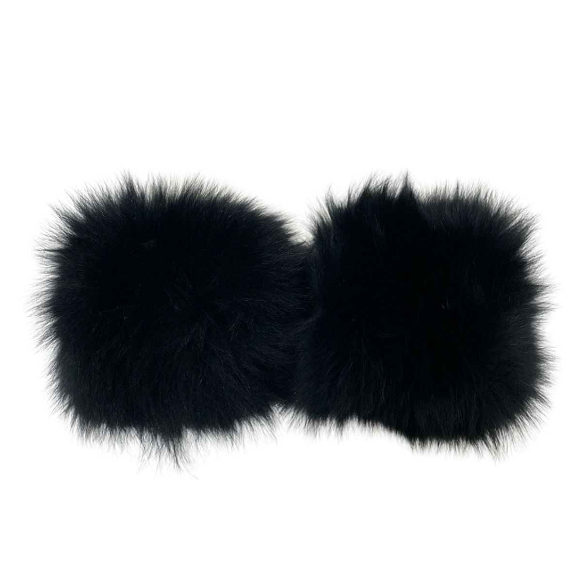 EPOCA エポカ 小物 黒 リストウォーマー ファー