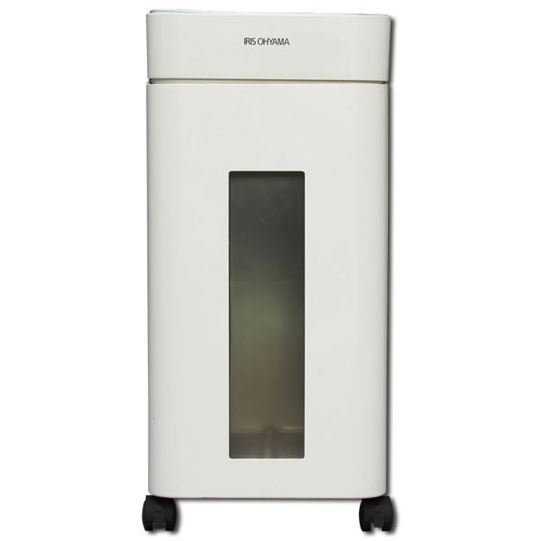 中古】本体のみ アイリスオーヤマ ペーパーシュレッダー ホワイト