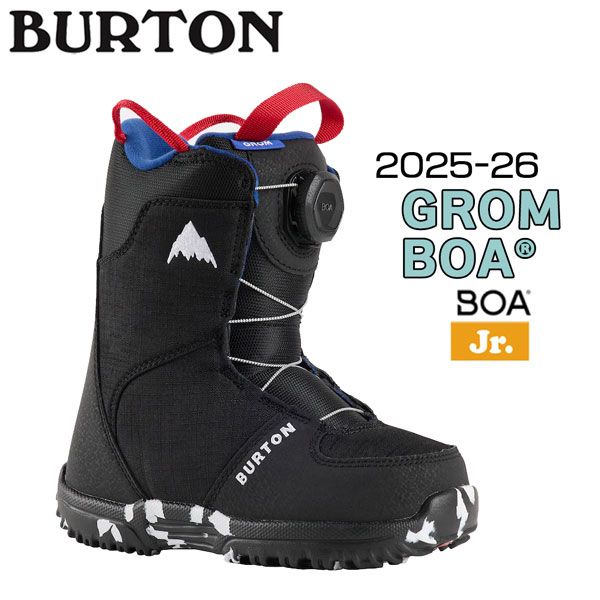 25-26 バートン グロムボア BURTON GROM BOA スノーボード 靴 25-26-BT-BTN ブーツ 子供