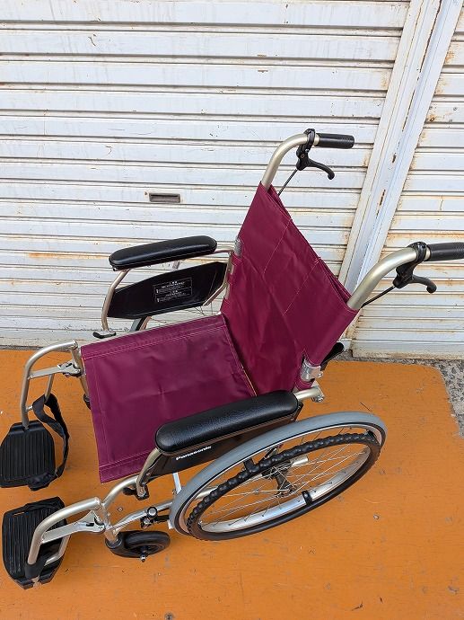 一部地域を除く 自走式車椅子 パナソニック ライクルR 42 km-25-1203-19