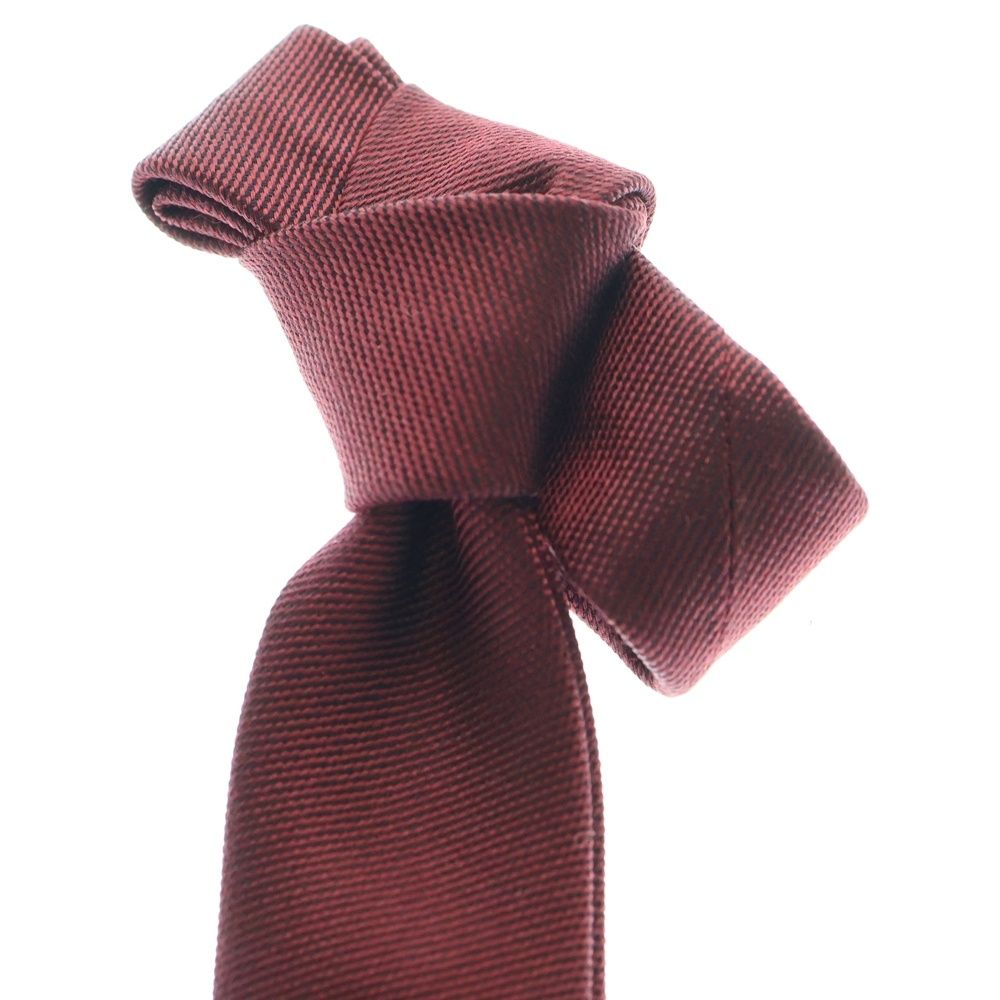 CELINE (セリーヌ) シルク ネクタイ バーガンディ - メルカリ