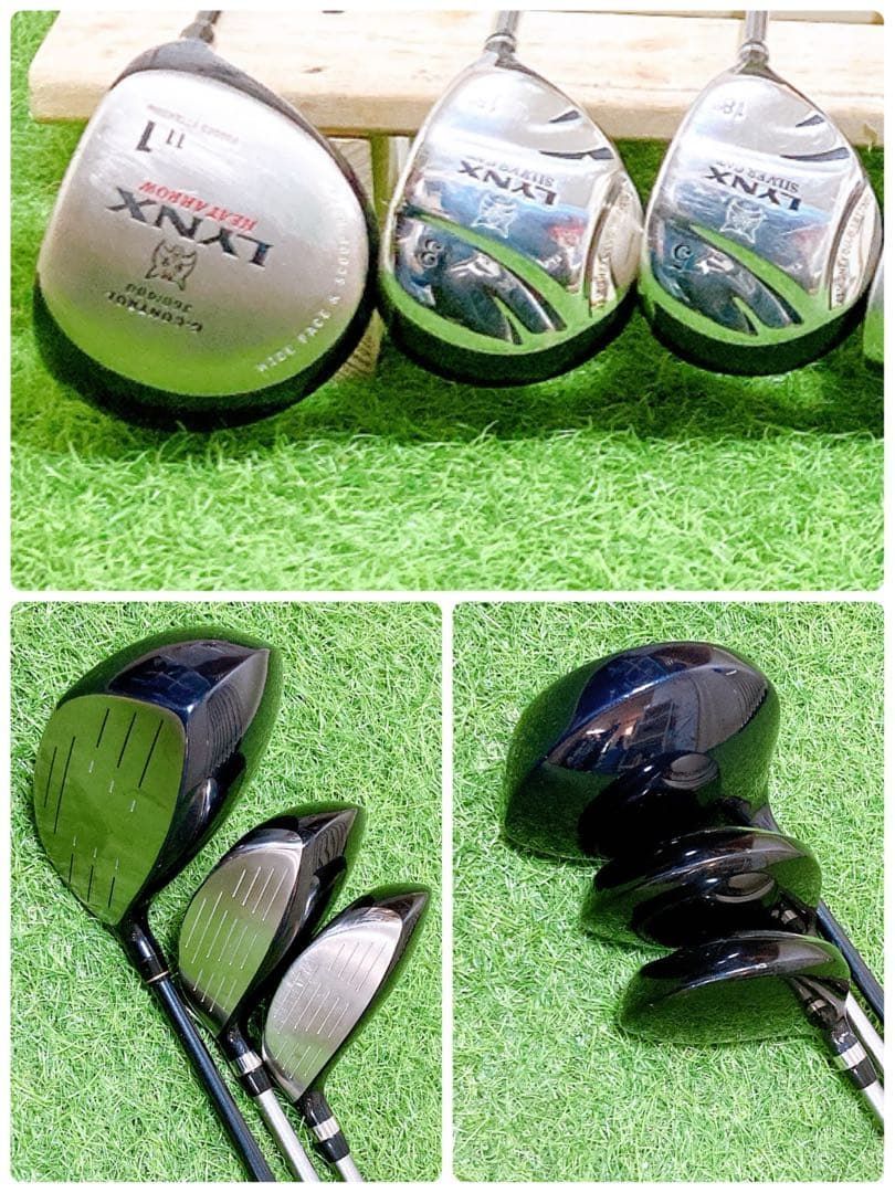 N1.初心者オススメ ゴルフクラブ メンズセット 右利き 12本 FLEX S