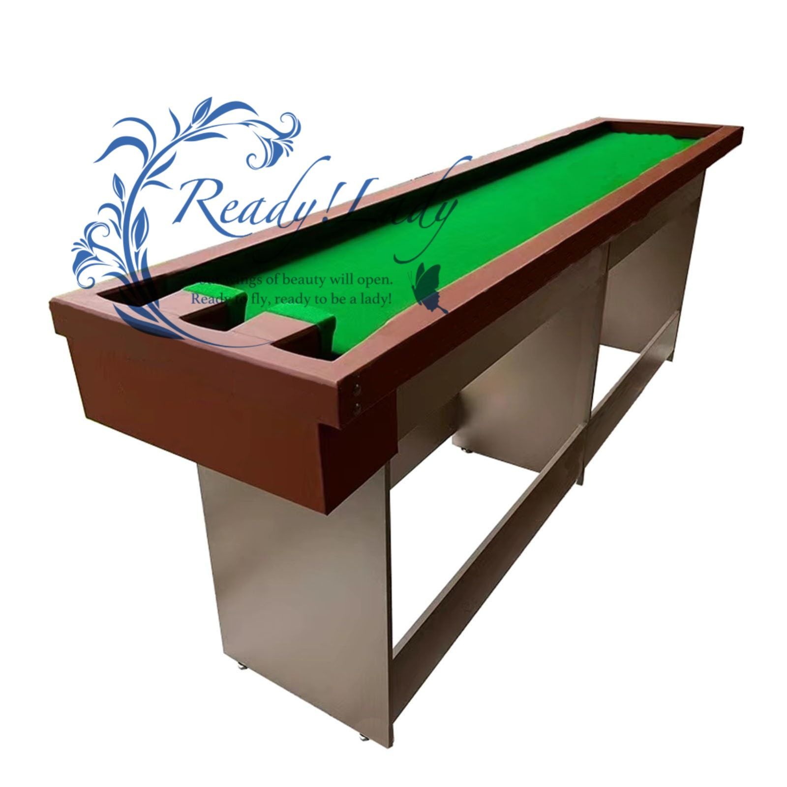 屋内ビリヤード台 ポータブルビリヤードトレーニングテーブル 小型スヌーカー練習台 家庭用 取り付け簡単 2 41 x 0 54 m