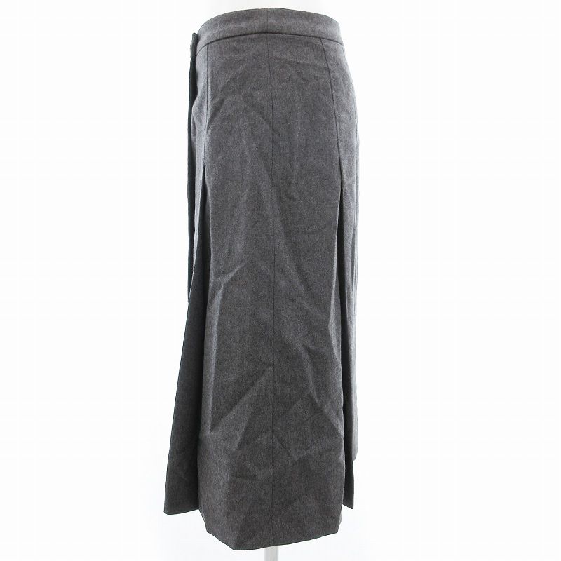 マーガレットハウエル MARGARET HOWELL ラップスカート フレア ひざ丈