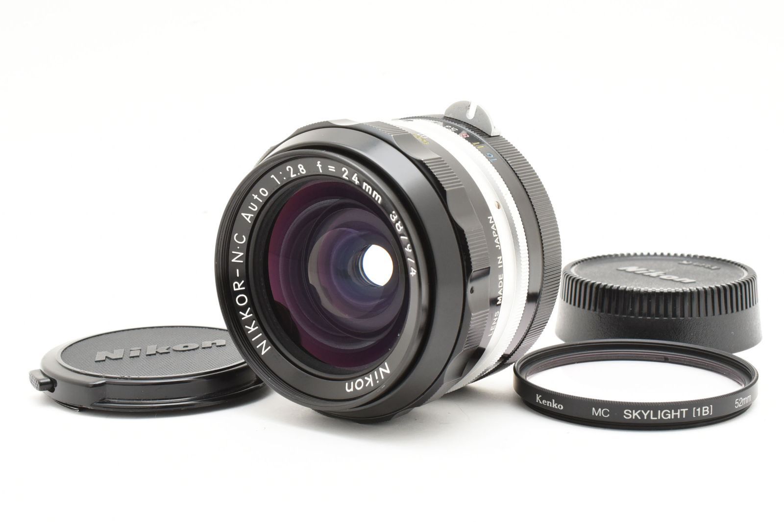 4194 ニコン Nikon Nikkor N.C Auto 24mm f2.8 Non Ai マニュアル