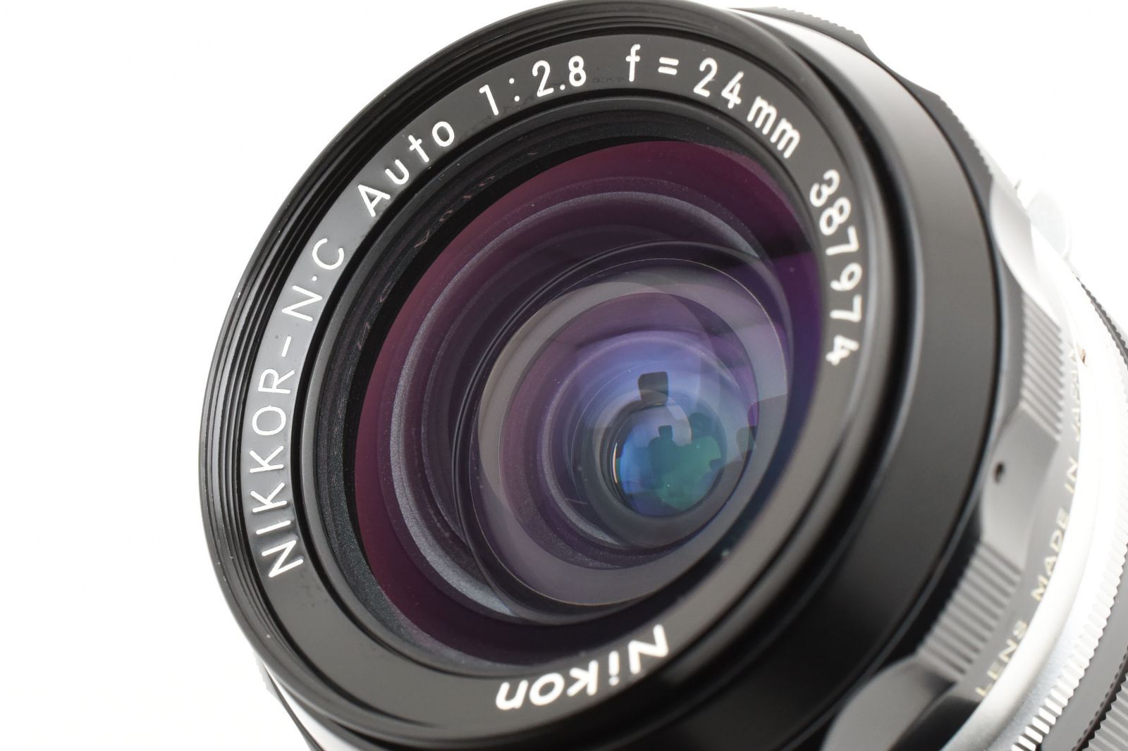 NIKKOR-N.C Auto f2.8 24mm レンズ 美品 #4194 4194 ニコン Nikon Nikkor N.C Auto 24mm f2.8 Non Ai マニュアル