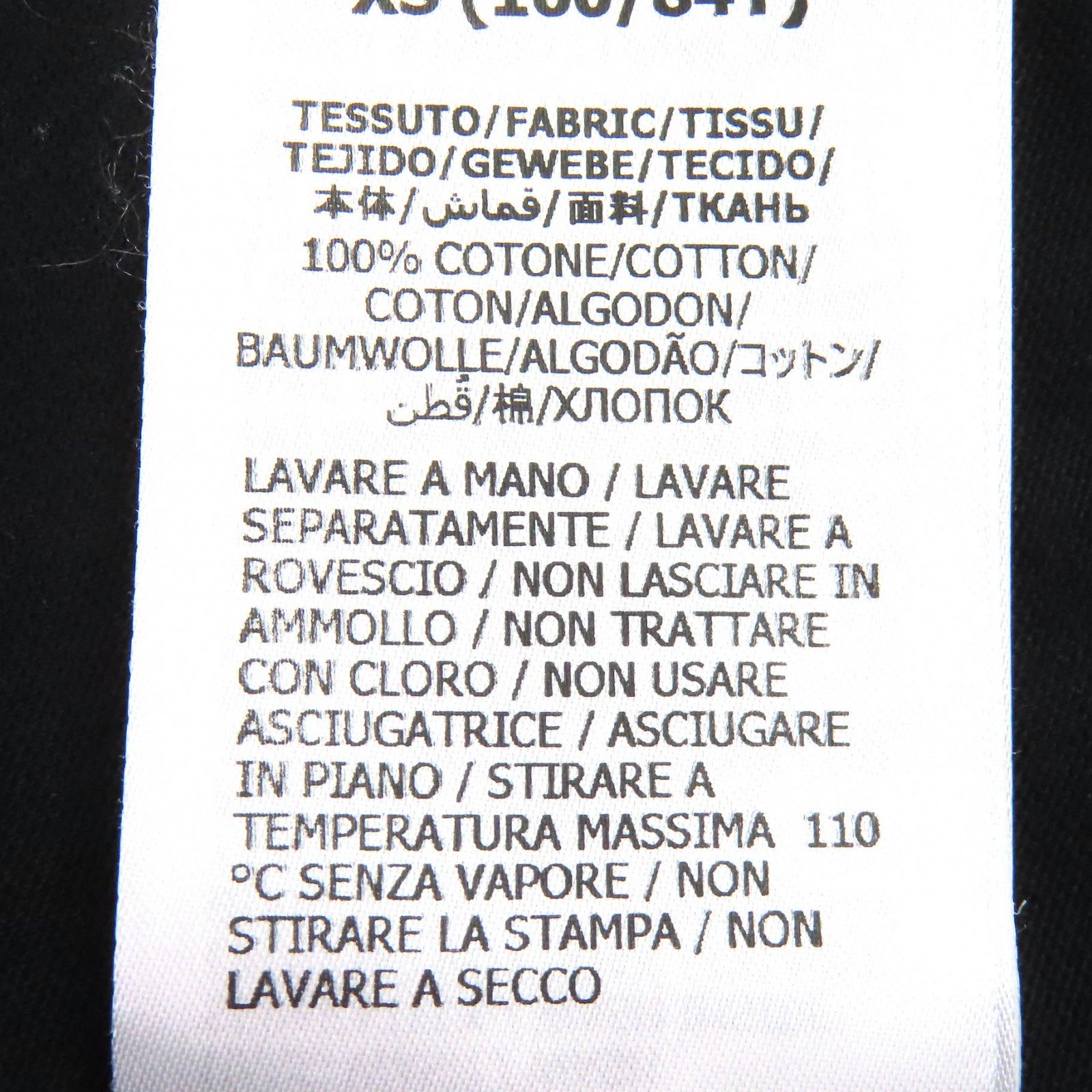 GUCCI THE NORTH FACE グッチ ザ ノースフェイス 615044 コットン100％ ロゴ ネコ クルーネック 半袖Ｔシャツ ブラック XS イタリア製 メンズ Tシャツ トップス メンズ