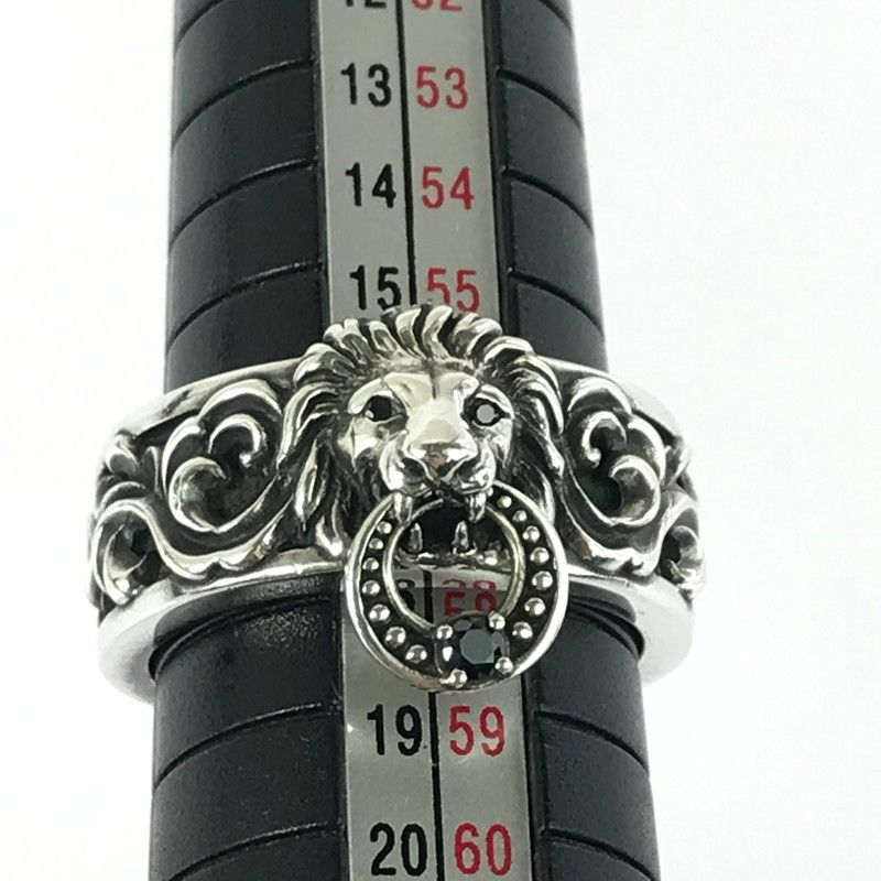 中古品】Justin Davis ジャスティンデイビス SV925 LION KEEPER RING