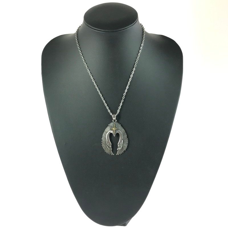中古品】 SAAD サード SV925 SUN SYMBOL EAGLE PENDANT TOP サン