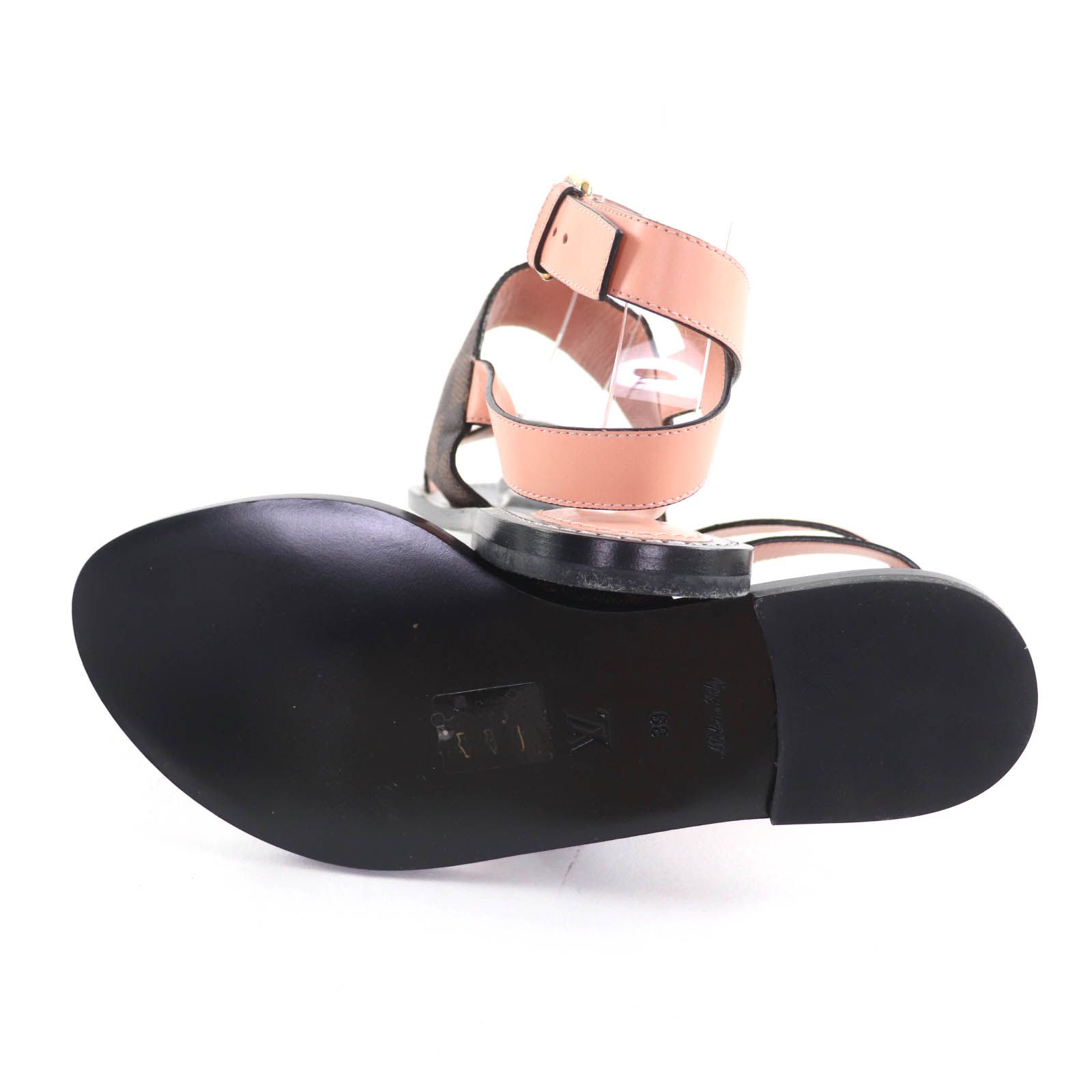 極美品☆LOUIS VUITTON ルイヴィトン LVロゴ ダミエ アンクル