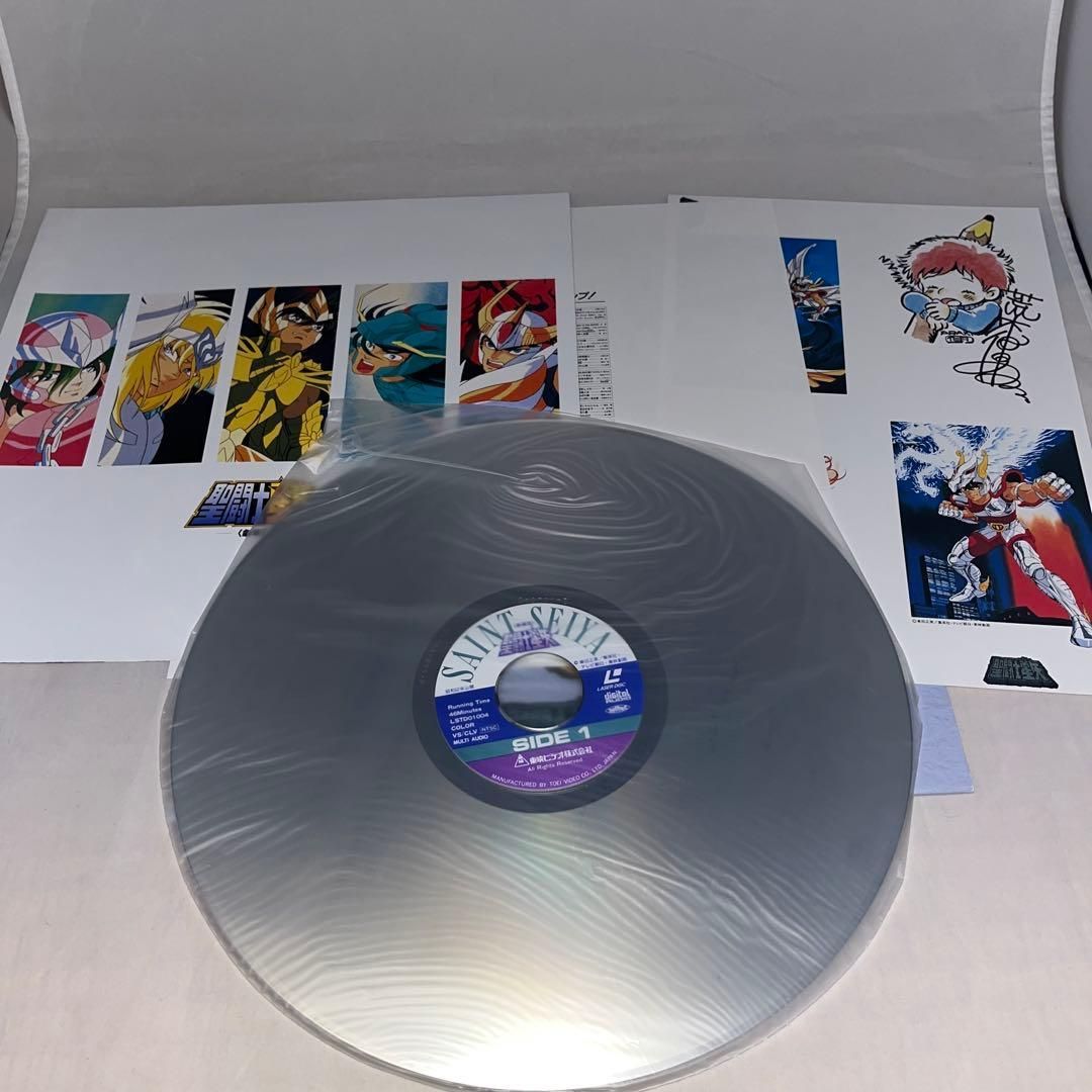 ポストカード付】劇場版 聖闘士星矢 ☆LD レーザーディスク