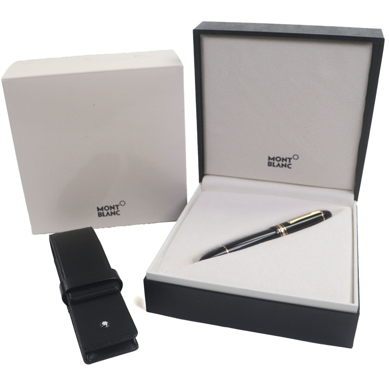モンブラン マイスターシュテュック 149 ペン先18 K Bニブ ホワイトスター 万年筆 ブラック ゴールド き ドイツ製 メンズ