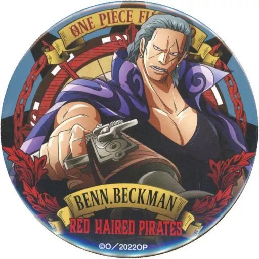 中古】バッジ・ピンズ ベン・ベックマン 「ワンピース FILM RED