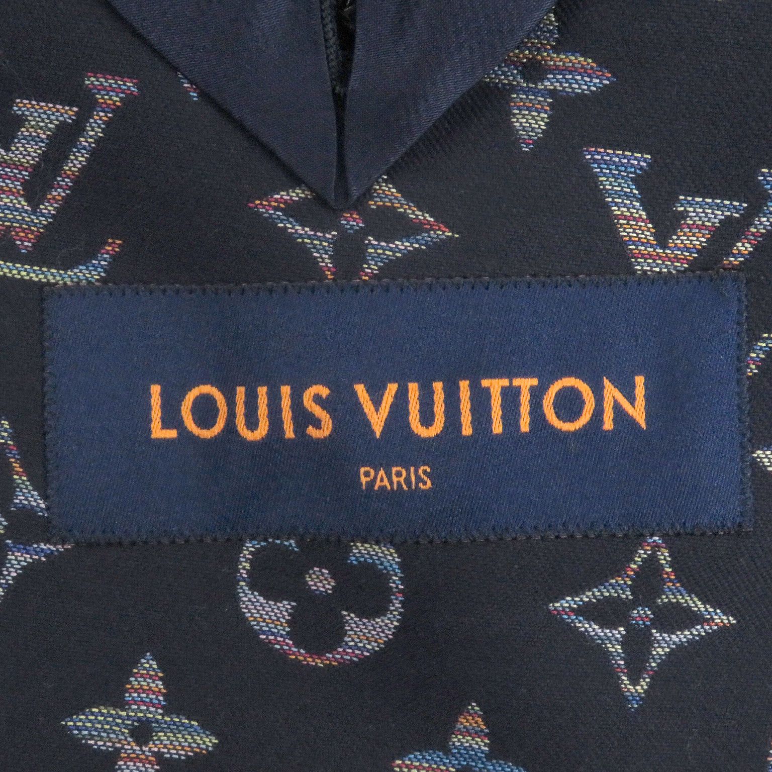 極美品□LOUIS VUITTON ルイヴィトン 22SS モノグラム 総柄 シングル