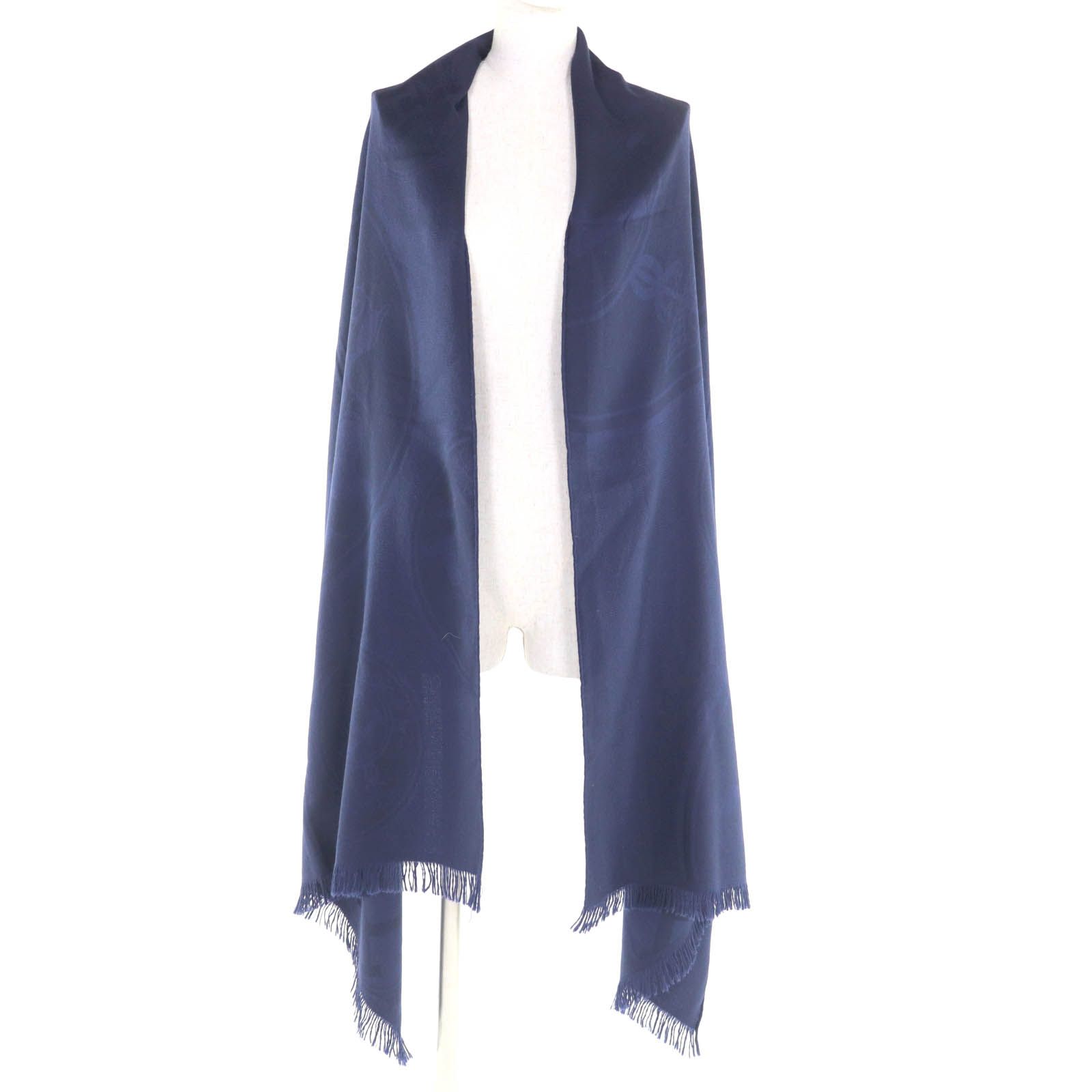 美品◇HERMES エルメス H2624945 ストール ニュー・リブリス カシミヤ