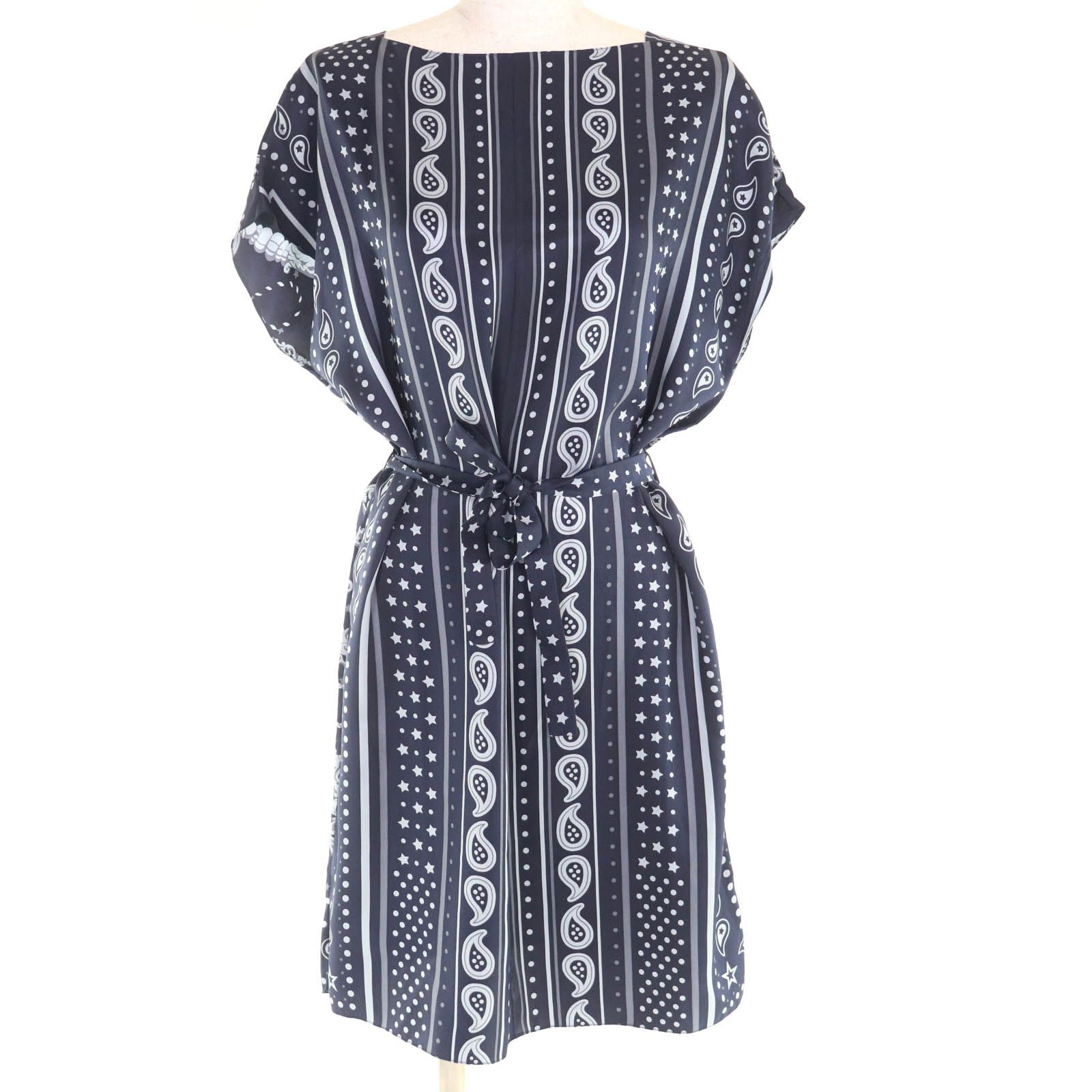 極美品◇HERMES エルメス 20AW LES CLES BANDANA シルク100