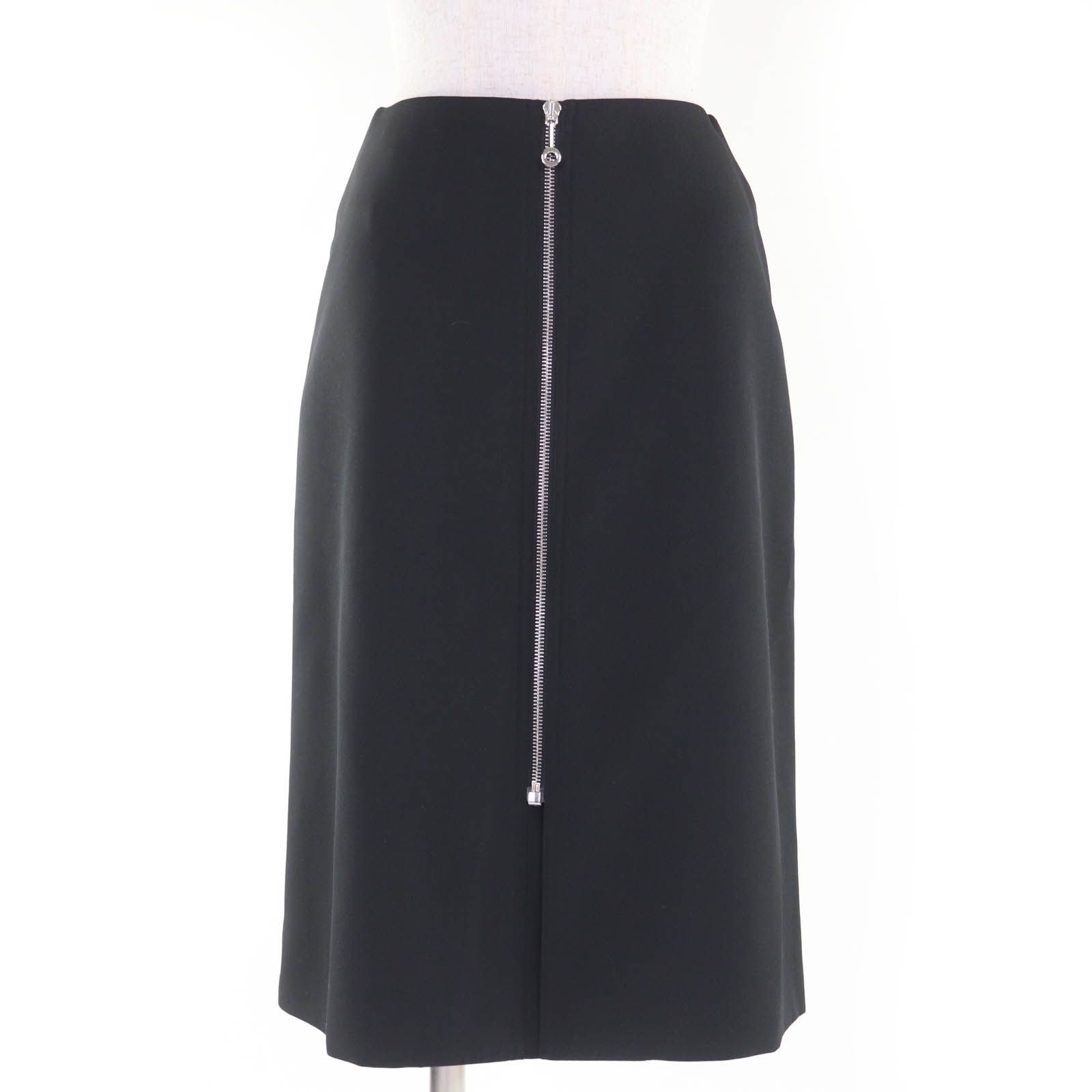 極美品◇HERMES エルメス 21AW ウール100％ シルバー金具 フロント