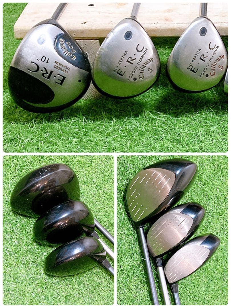 N2.キャロウェイ 初心者オススメ ゴルフクラブ メンズセット 右利き 12