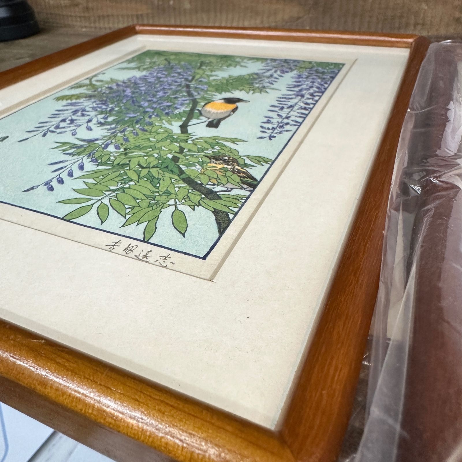 ○吉田遠志 木版画2点まとめて 皐月 葉月 フランクリン画廊 検/吉田博