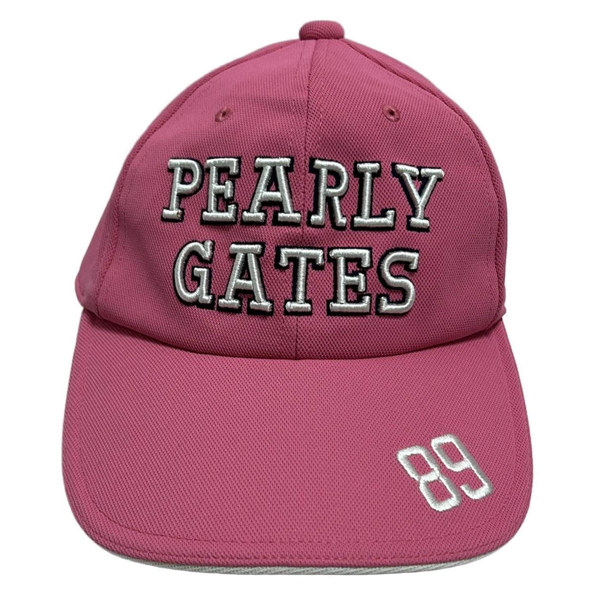 PEARLY GATES(パーリーゲイツ) キャップ FR美品 - ピンク - メルカリ