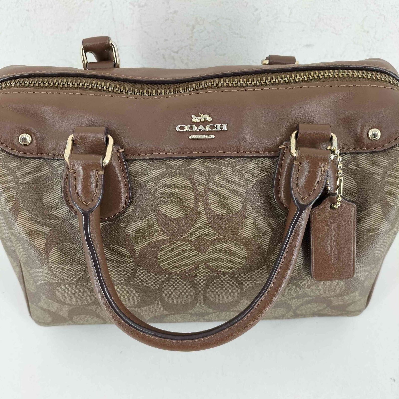 コーチ COACH シグネチャー 2WAY ハンドバッグ PVC レディース 表記無 