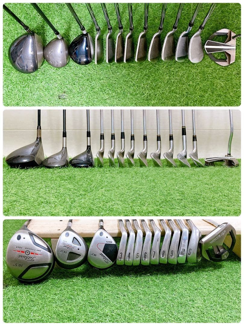 N5.タイトリスト 初心者オススメ ゴルフクラブ メンズセット 右利き 13