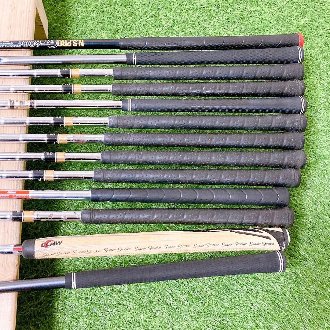 N5.タイトリスト 初心者オススメ ゴルフクラブ メンズセット 右利き 13