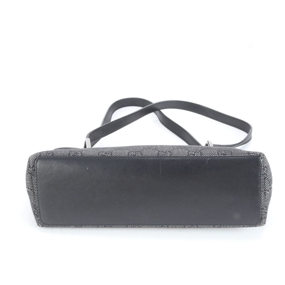 極美品 グッチ GG キャンバス 36172 レザー トート バッグ 肩掛け