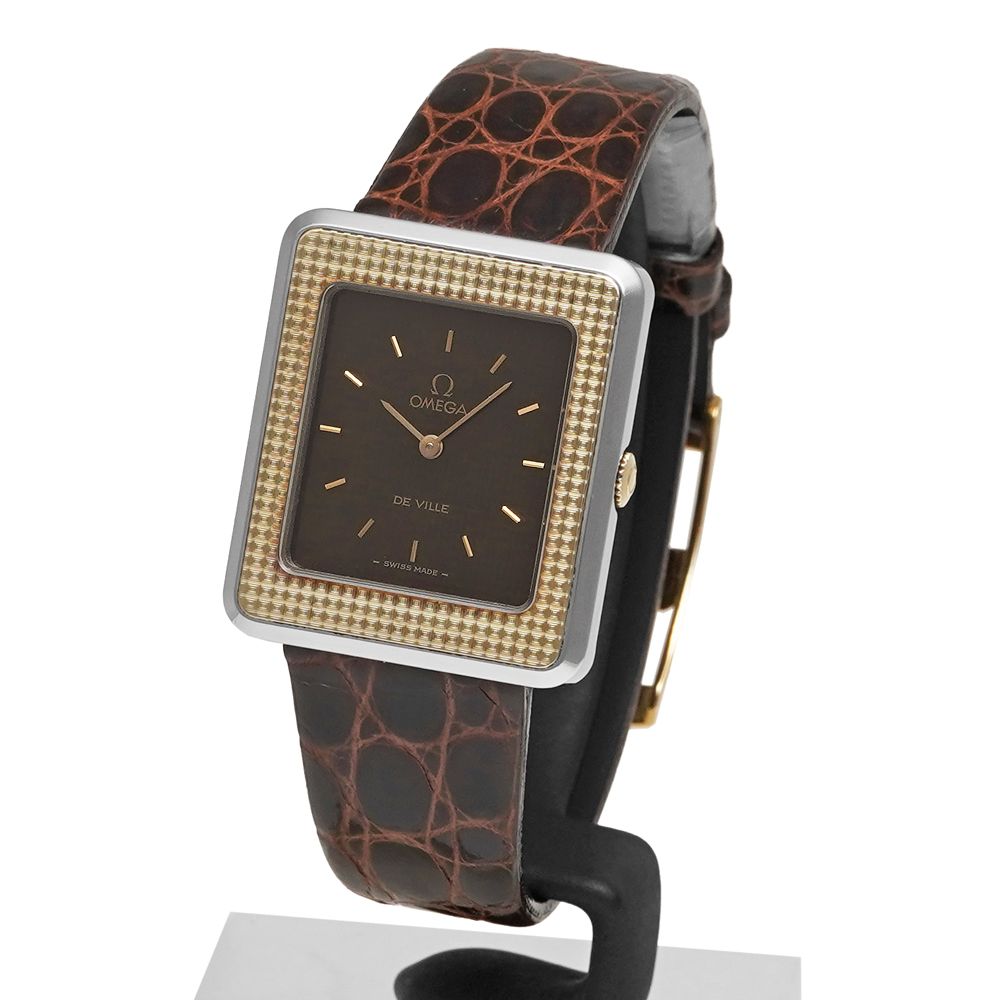 OMEGA デヴィル Ref.511.0512 ブラウン アンティーク品 レディース 腕時計
