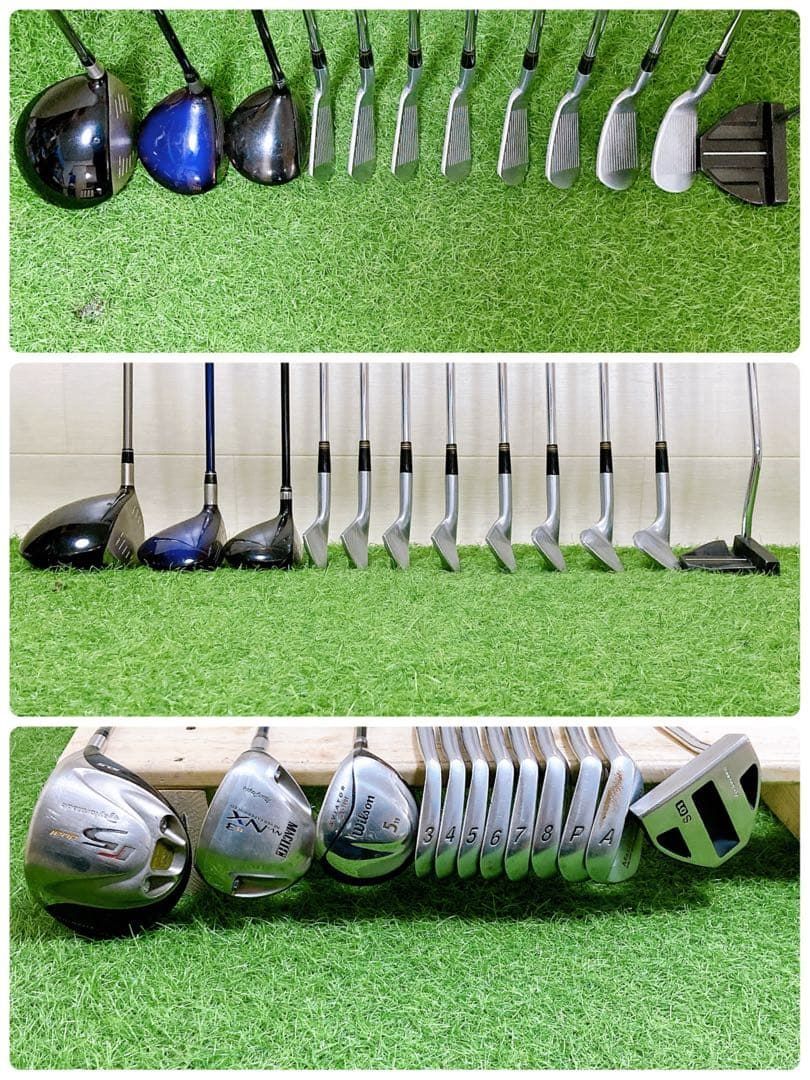 N7.テーラーメイド 初心者オススメ ゴルフクラブ メンズセット 右利き