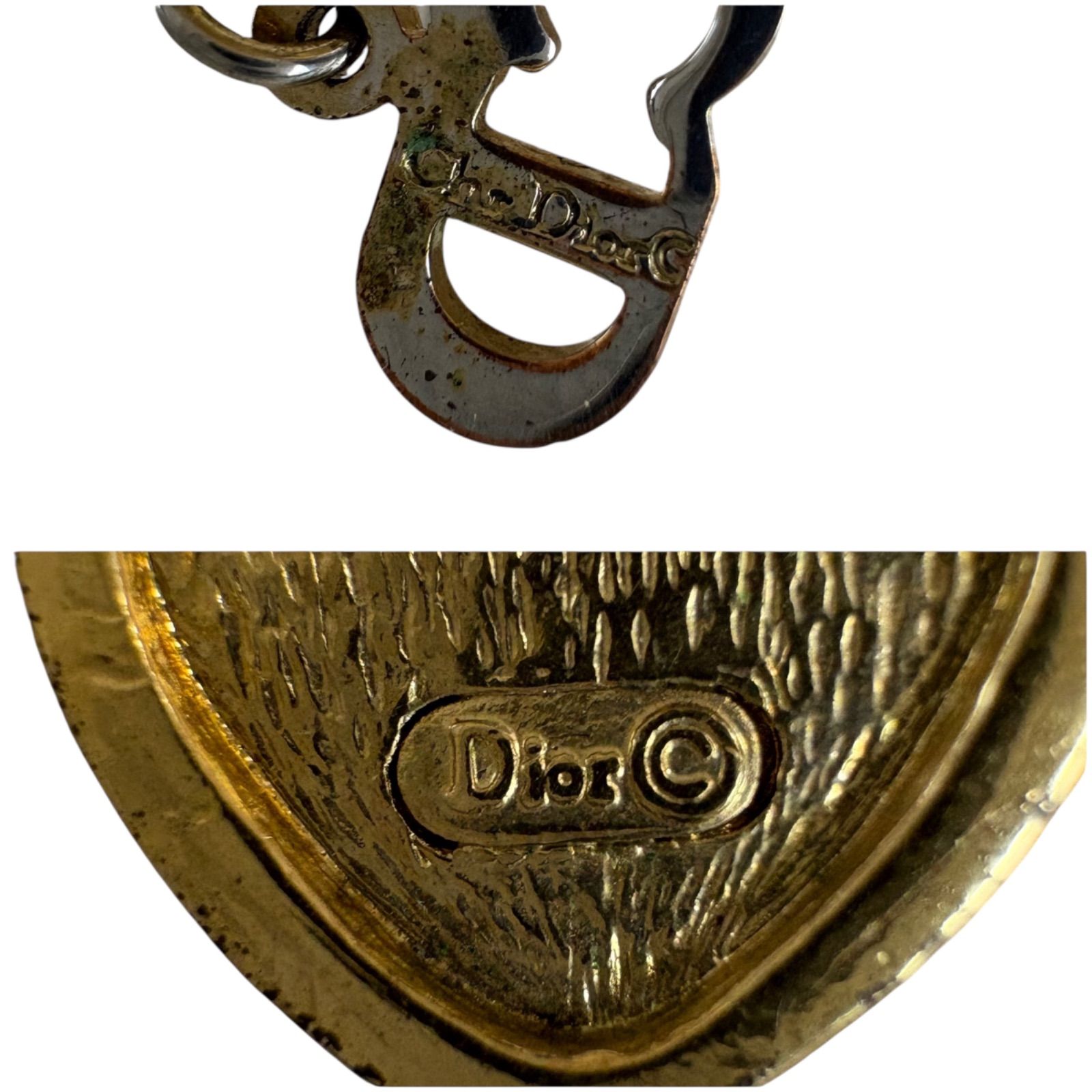 クリスチャンディオール Christian Dior ハートモチーフ CDロゴ 