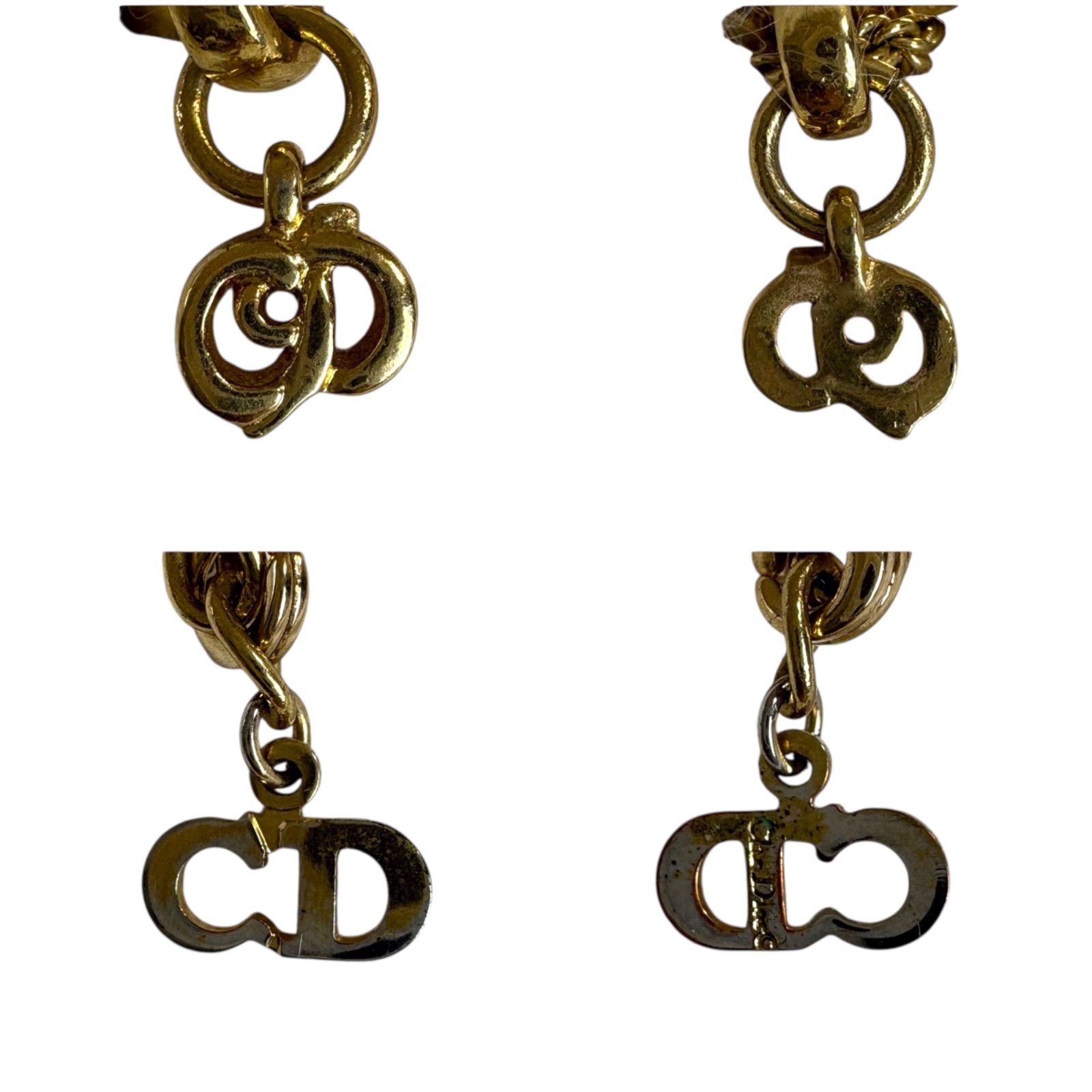 クリスチャンディオール Christian Dior ハートモチーフ CDロゴ 
