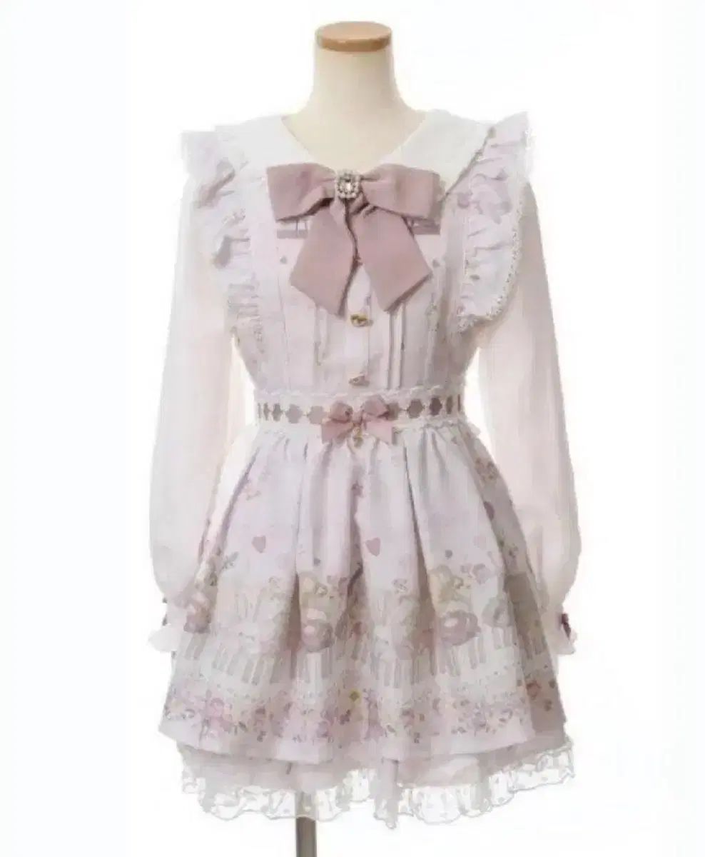 リズリサ メロディバニー ピンク 長袖 バージョン セットアップ 地雷系 量産型地雷系 サブカルチャー