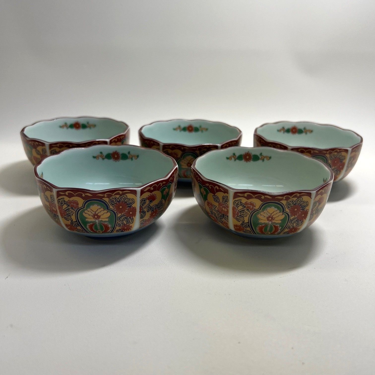 美品】有田焼 西山窯 小鉢揃 5客セット 金彩 木箱入り - メルカリ