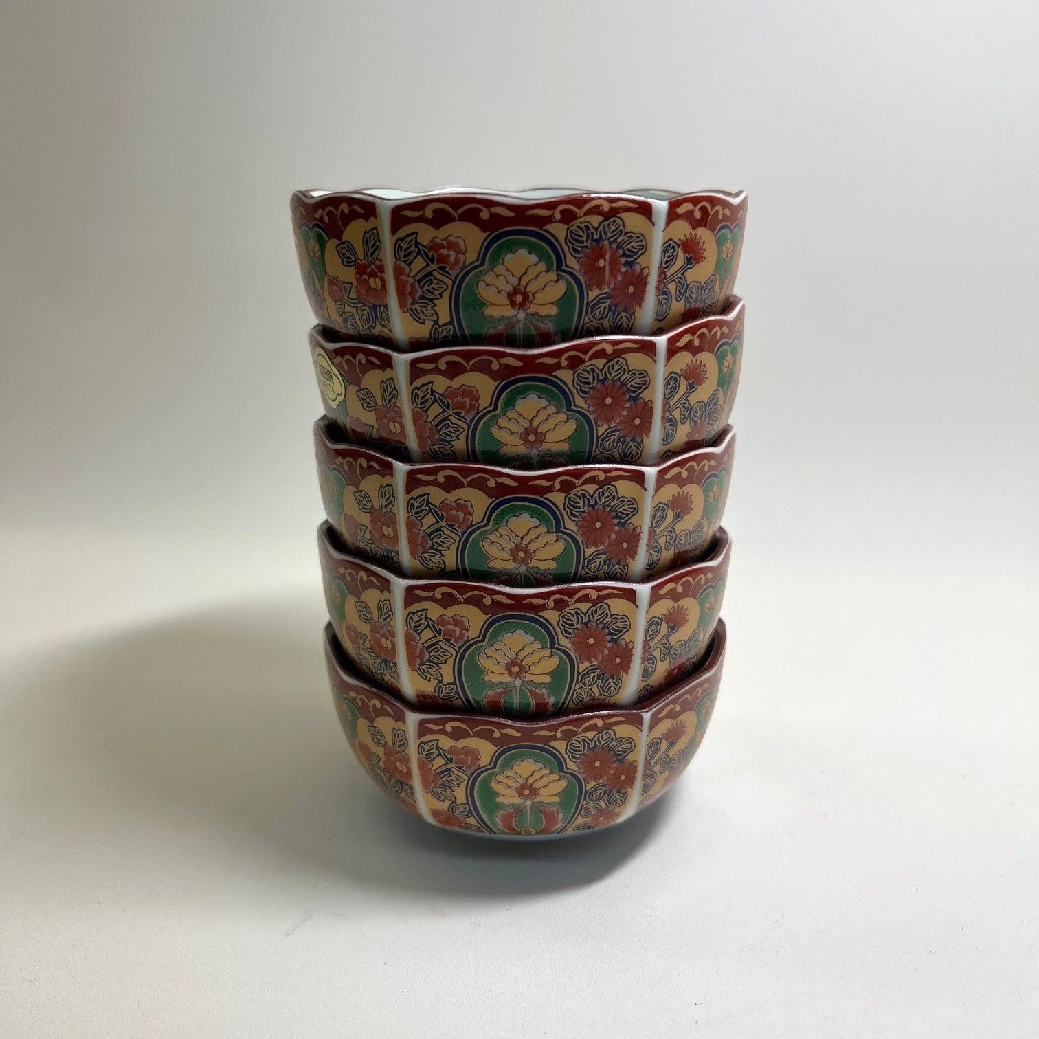 美品】有田焼 西山窯 小鉢揃 5客セット 金彩 木箱入り - メルカリ