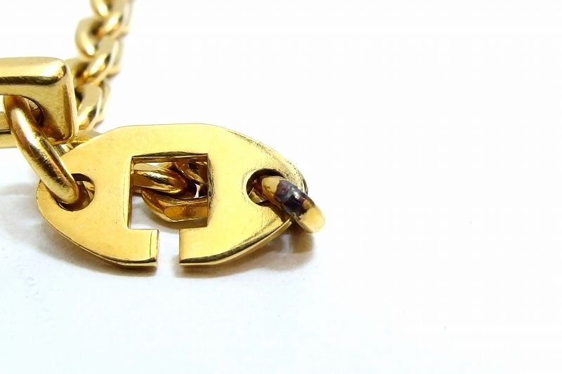 節約 【223109】HERMES エルメス フィルー グローブホルダー 手袋 ゴールド