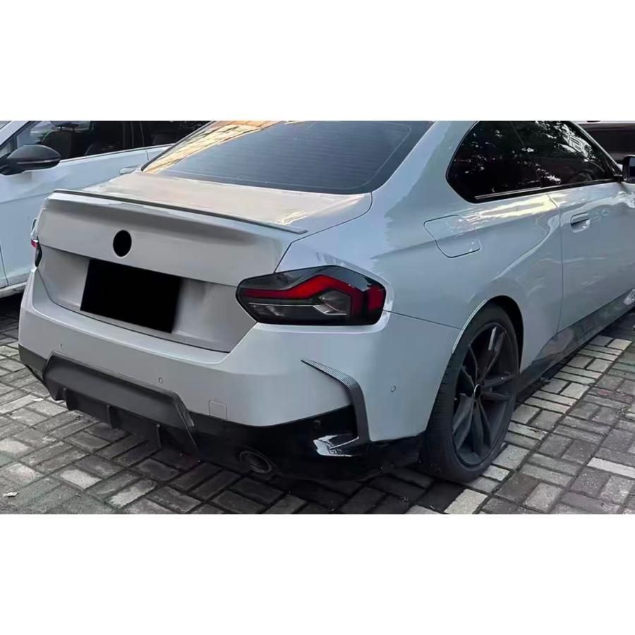 スポーティ全開 カーボン ルック リアバンパー ダクト カバー BMW G 42 220 i M 240 Mスポーツ 2シリーズ クーペ b 13290
