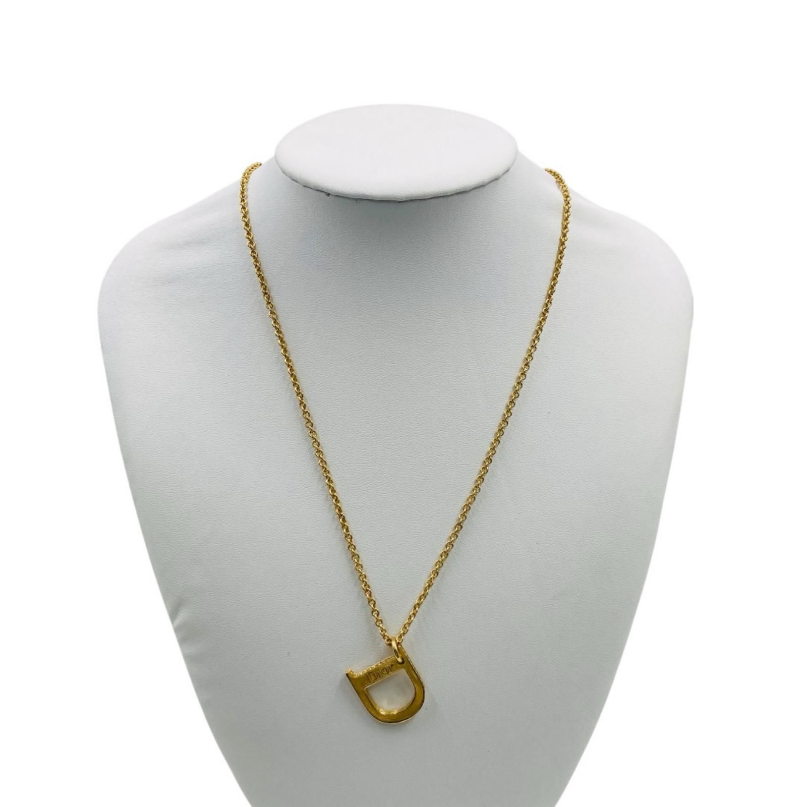 Christian Dior クリスチャンディオール GP ラインストーン Dロゴ