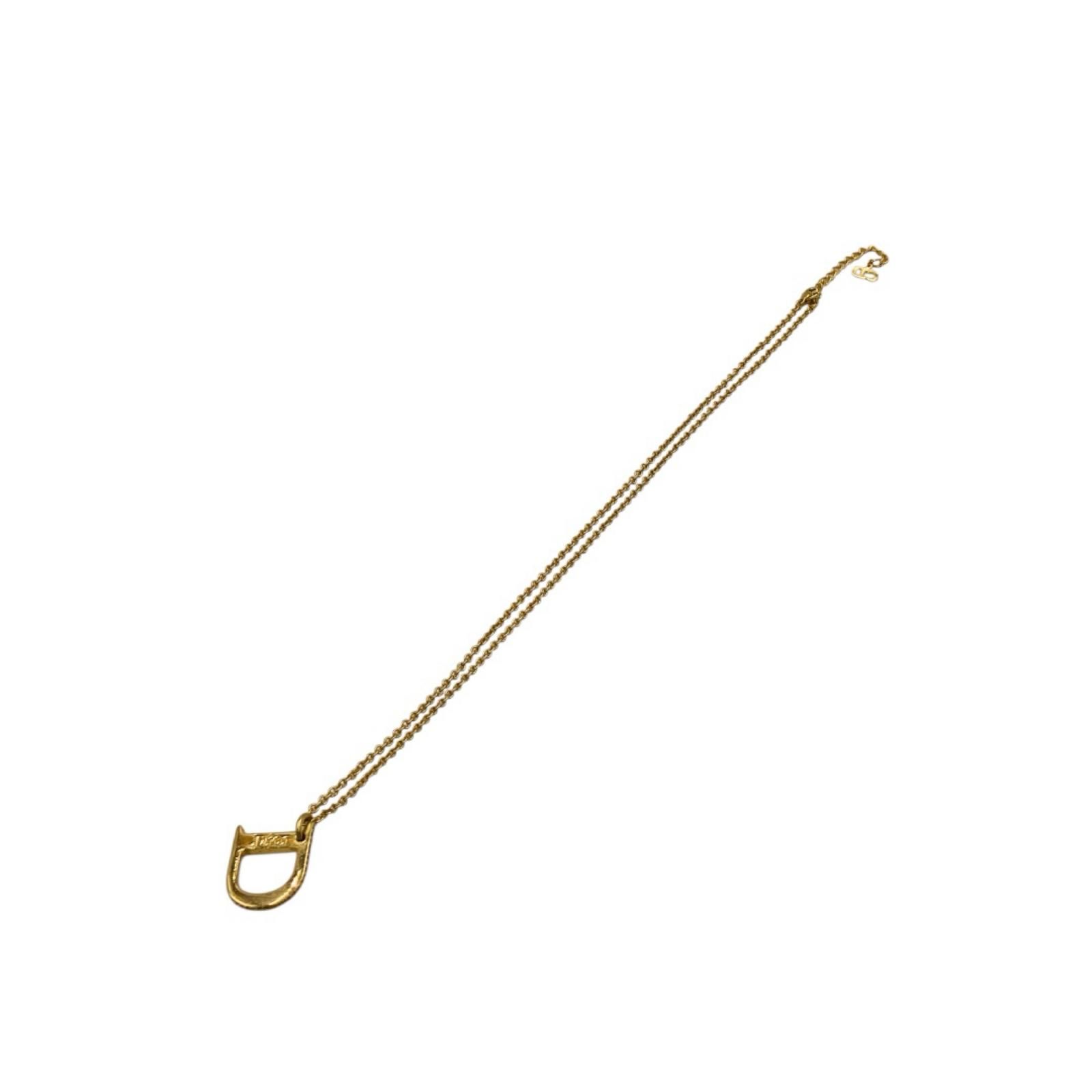 Christian Dior クリスチャンディオール GP ラインストーン Dロゴ