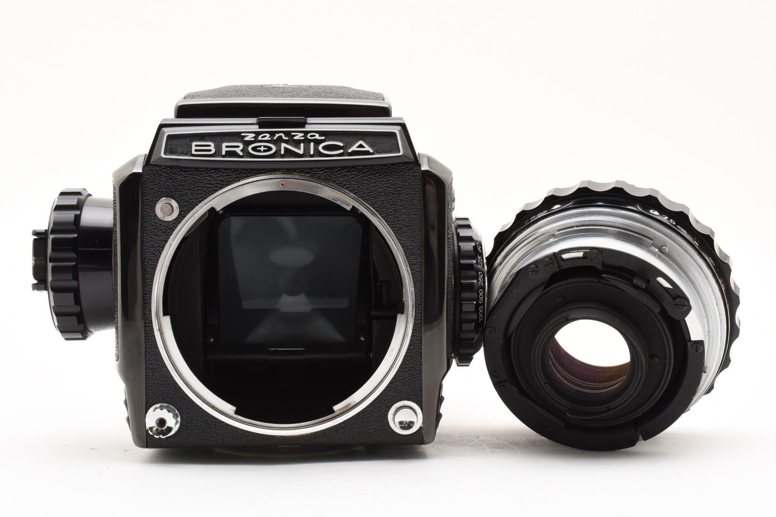 4272 ブロニカ ZENZA BRONICA S2A Black NIKKOR-P f2.8 75mm 中判