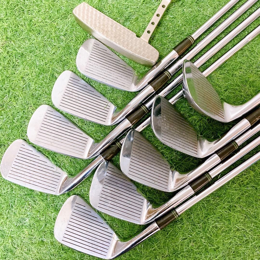 N8 ミズノ 初心者オススメ ゴルフクラブ メンズセット 右利き 13本