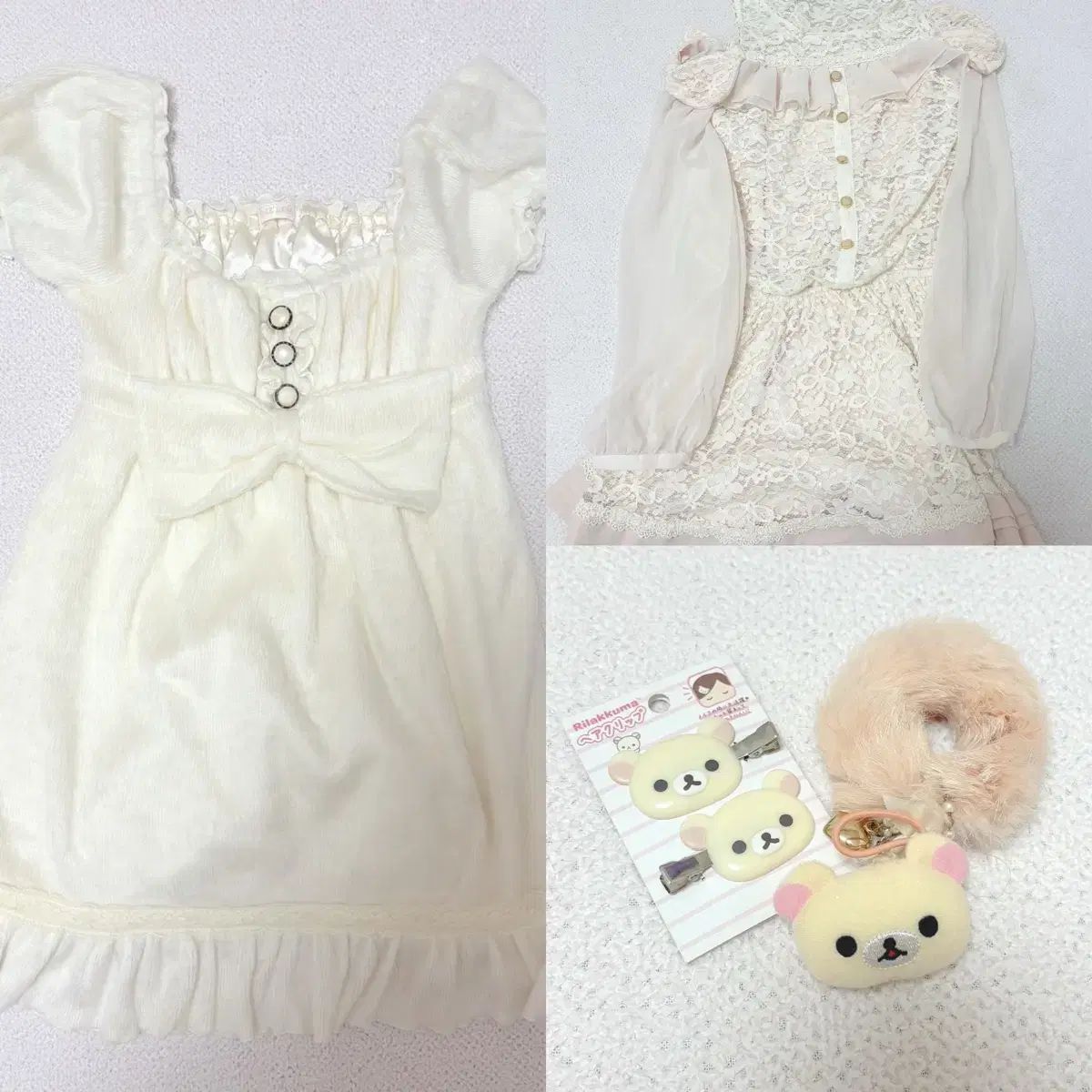 リズリサ 姫ギャル ラテギャル Pinterest ワンピース コリラックマ ヘアゴム